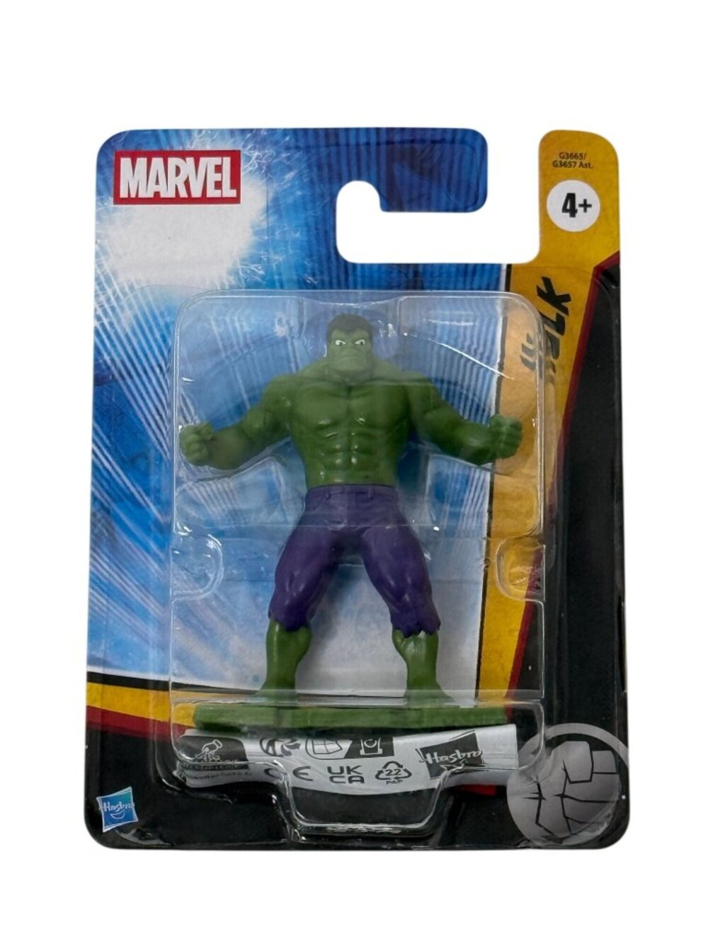 Marvel Hulk Mini Figure New In Package Collectible Toy